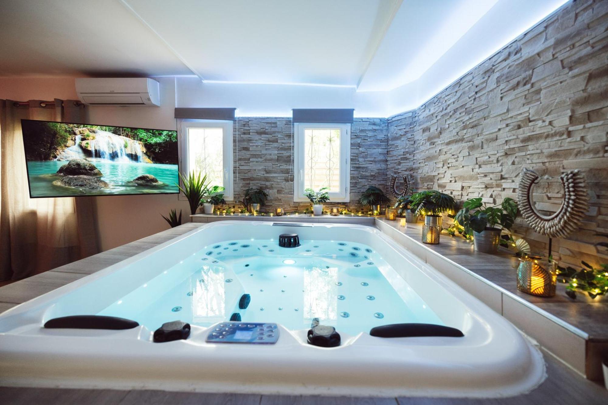 Suite And Spa La Perla Bianca Grabels Luaran gambar